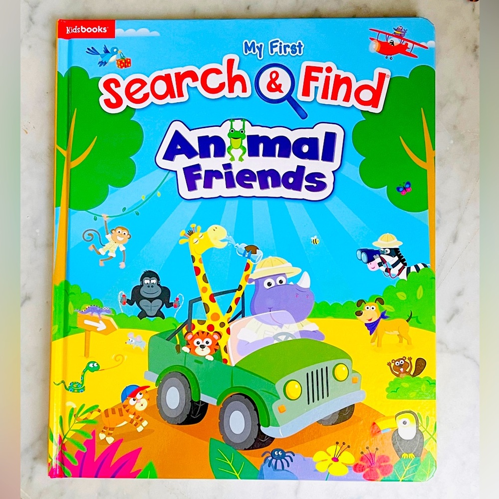 NEW My First Search&Find Animal Friends Large Board Book